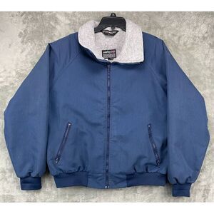 VTG Sportsmaster Men's Iditarod‎ 1995 Fleece Lined Jacket Alaska Sled Dog  USA